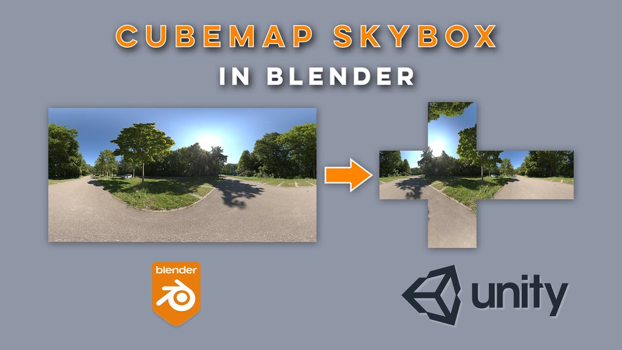 使用Blender将HDRI转化成Cubemap